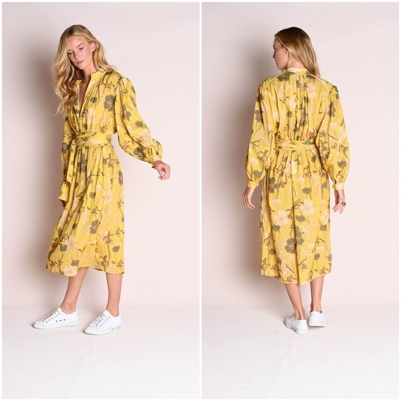 Julie Harrah Isabelle Dress in Red Chevron size M NWT - Picture 11 of 11